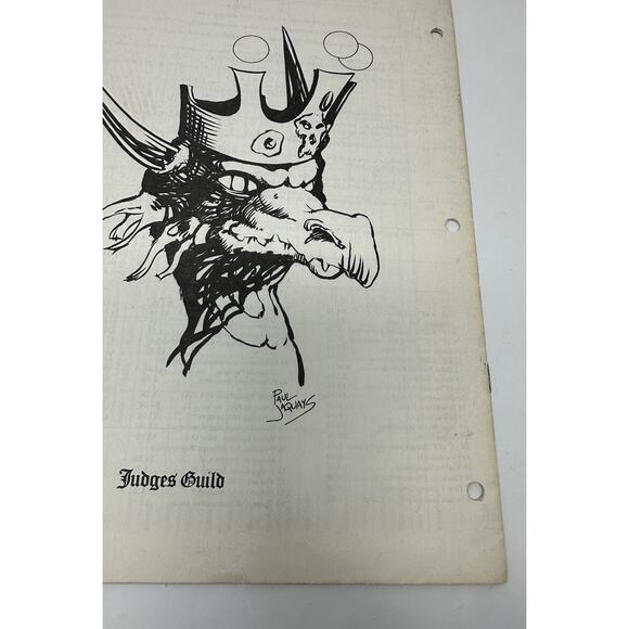 The Dragon Crown Judges Guild No. 76 1979 Dungeons & Dragons D&D - Picture 11 of 11